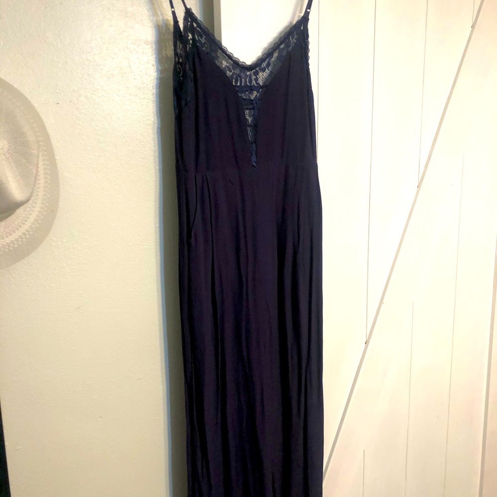 Boutique navy jumpsuit